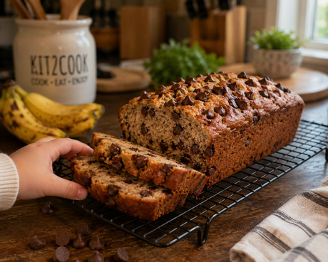 Sunday Morning Chocolate Banana Loaf