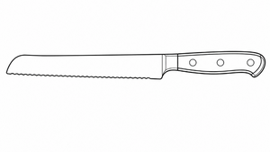 Bread/utility knives