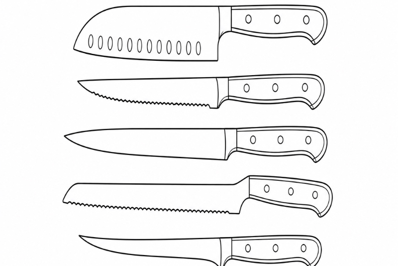Kitchen knives