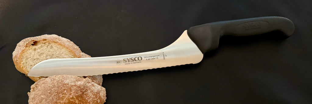 F. DICK Black Diamond 8” Offset Bread Knife