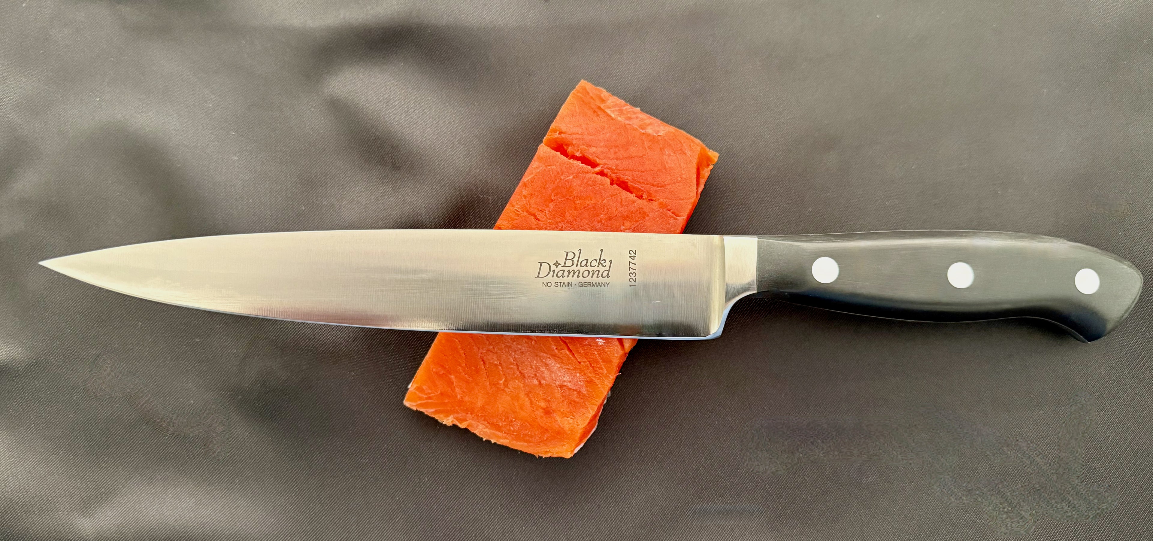 F.Dick Black Diamond - 7" Flex, Filleting Knife - Forged blade