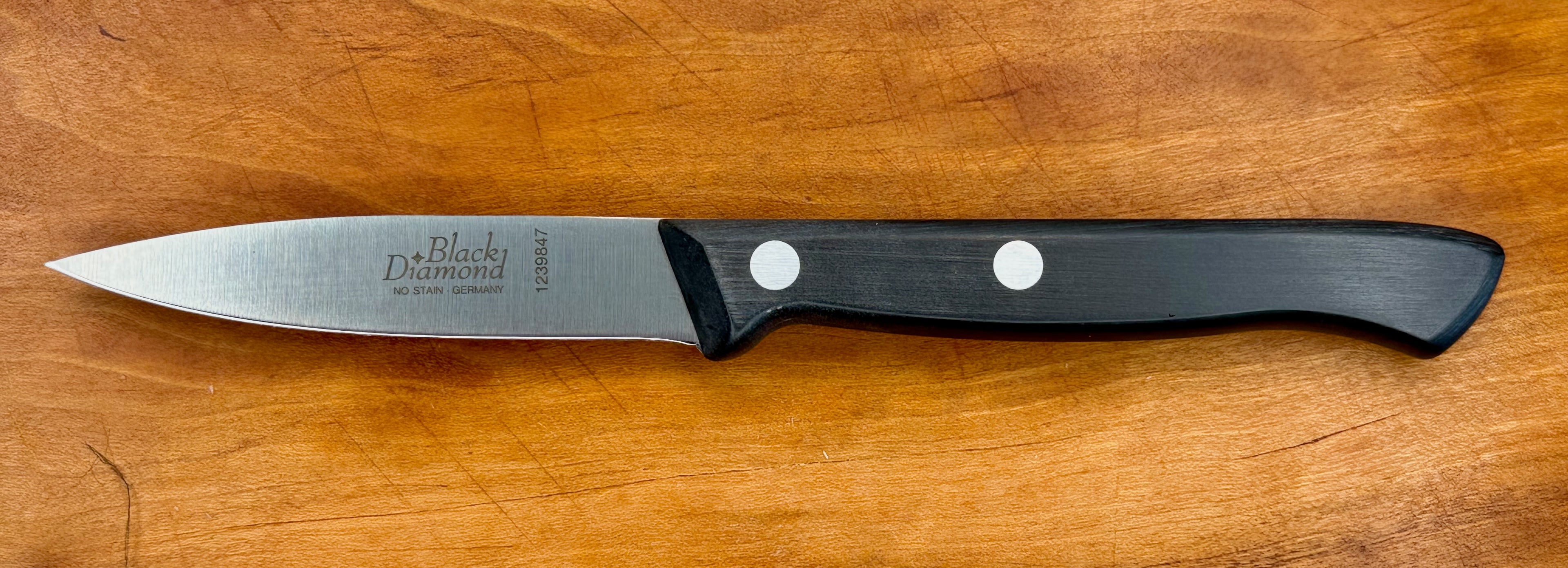 F.Dick Black Diamond 3.25" Forged Paring Knife