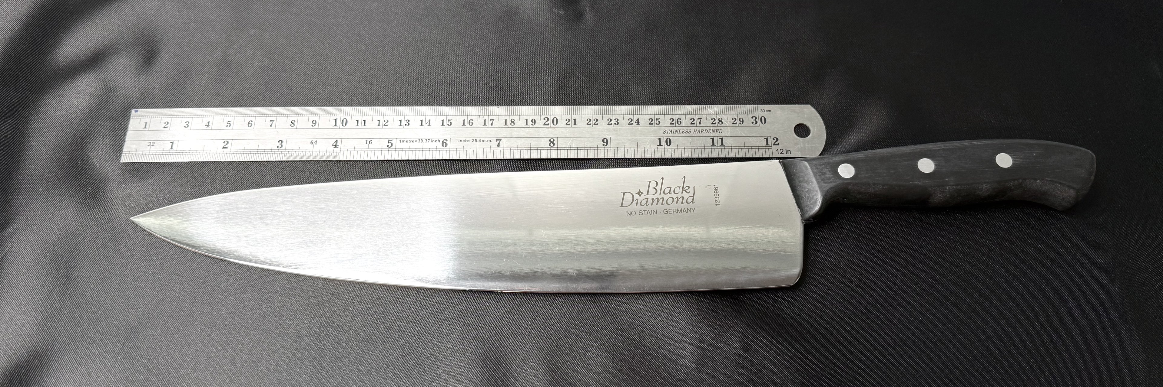F.DICK Black Diamond 12” Chef’s Knife