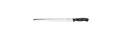 Long carving knife to Smoke slice Salmon with a black handle