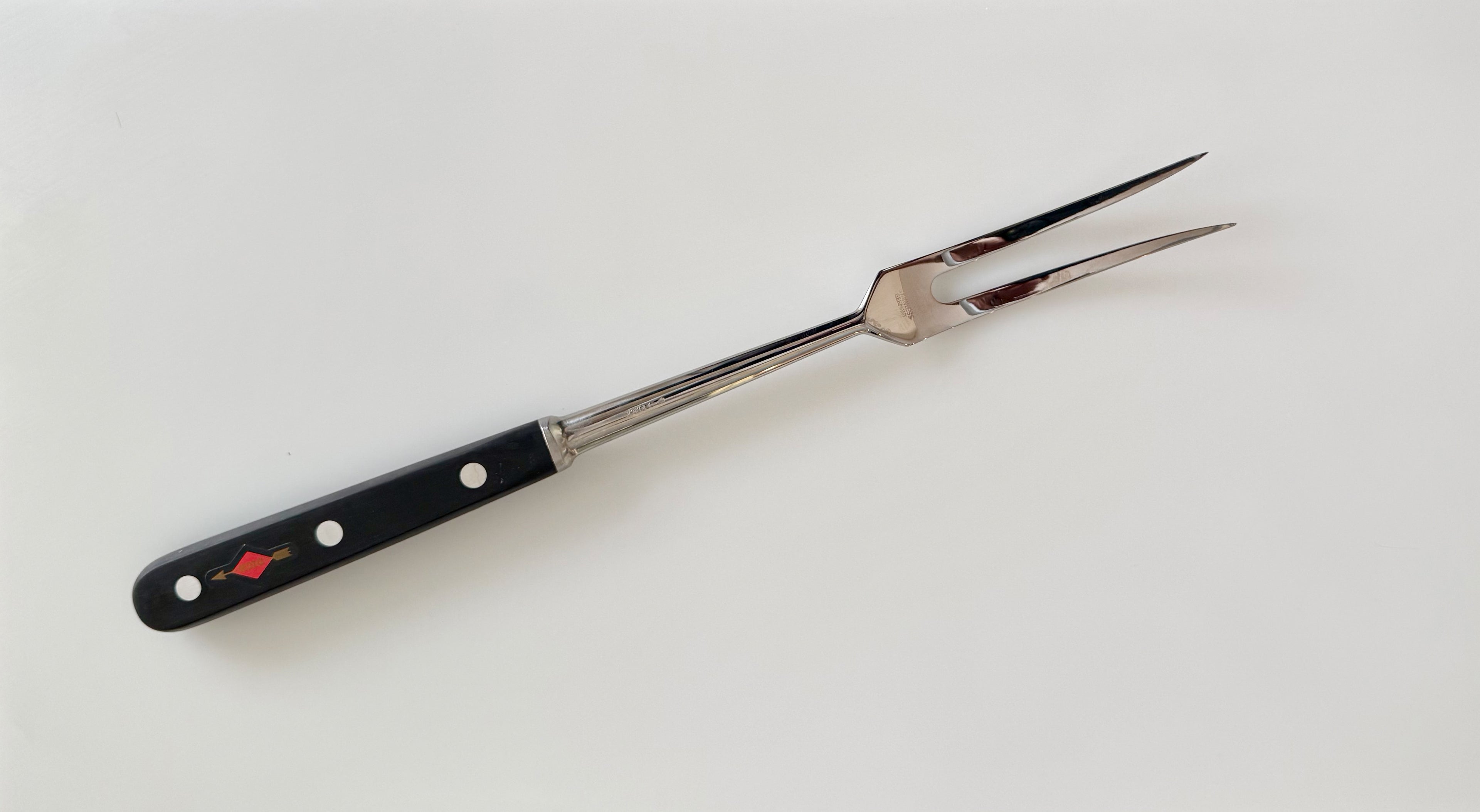 F.DICK - Black Diamond 8" Forged Carving Fork