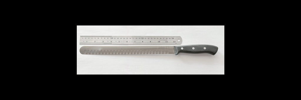 F.Dick - Black Diamond 12" Hollow Ground, Carving / Slicing Knife