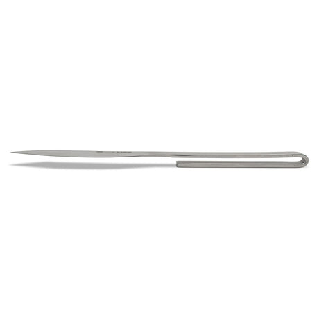 Stainless steak knife from the F.Dick Ajax Pure Metal set, side view