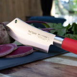 F.Dick Red Spirit AJAX chef knife, silver blade with red handle