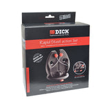 F.Dick Rapid Steel action set retail box packaging for knife sharpener stand