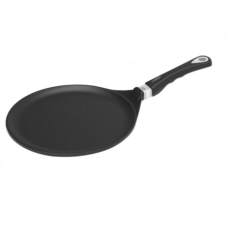 AMT crepes pan, 28 cm nonstick skillet with black handle