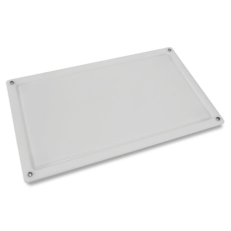 Profboard Private-Series 670 white board with clear cover and corner screws, 30 x 50 cm
