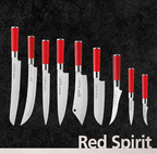 F.Dick Red Spirit Chef Knife "Ajax" Red 8"