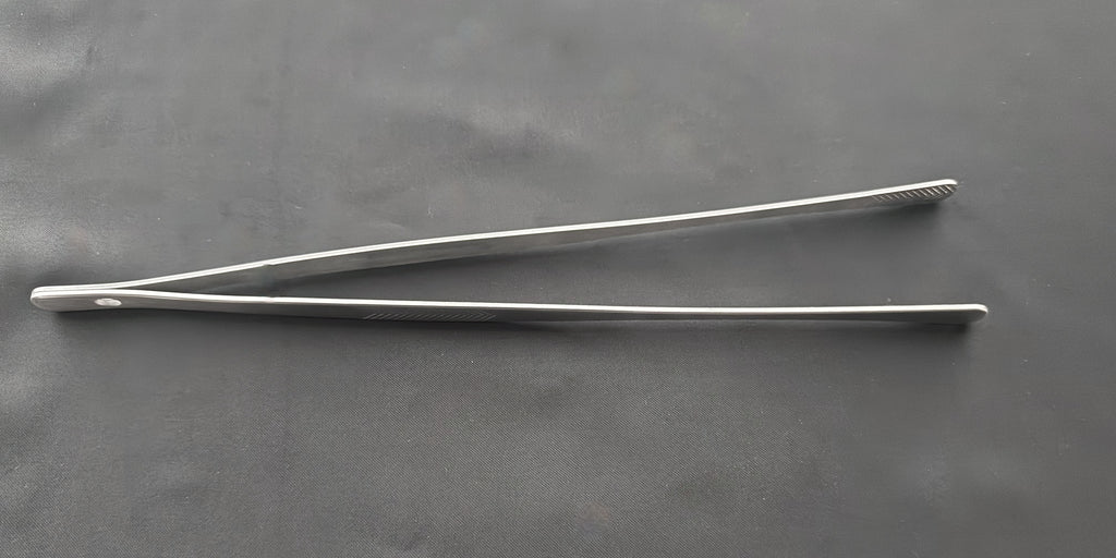 K2C 12" two cooking tweezers/tongs