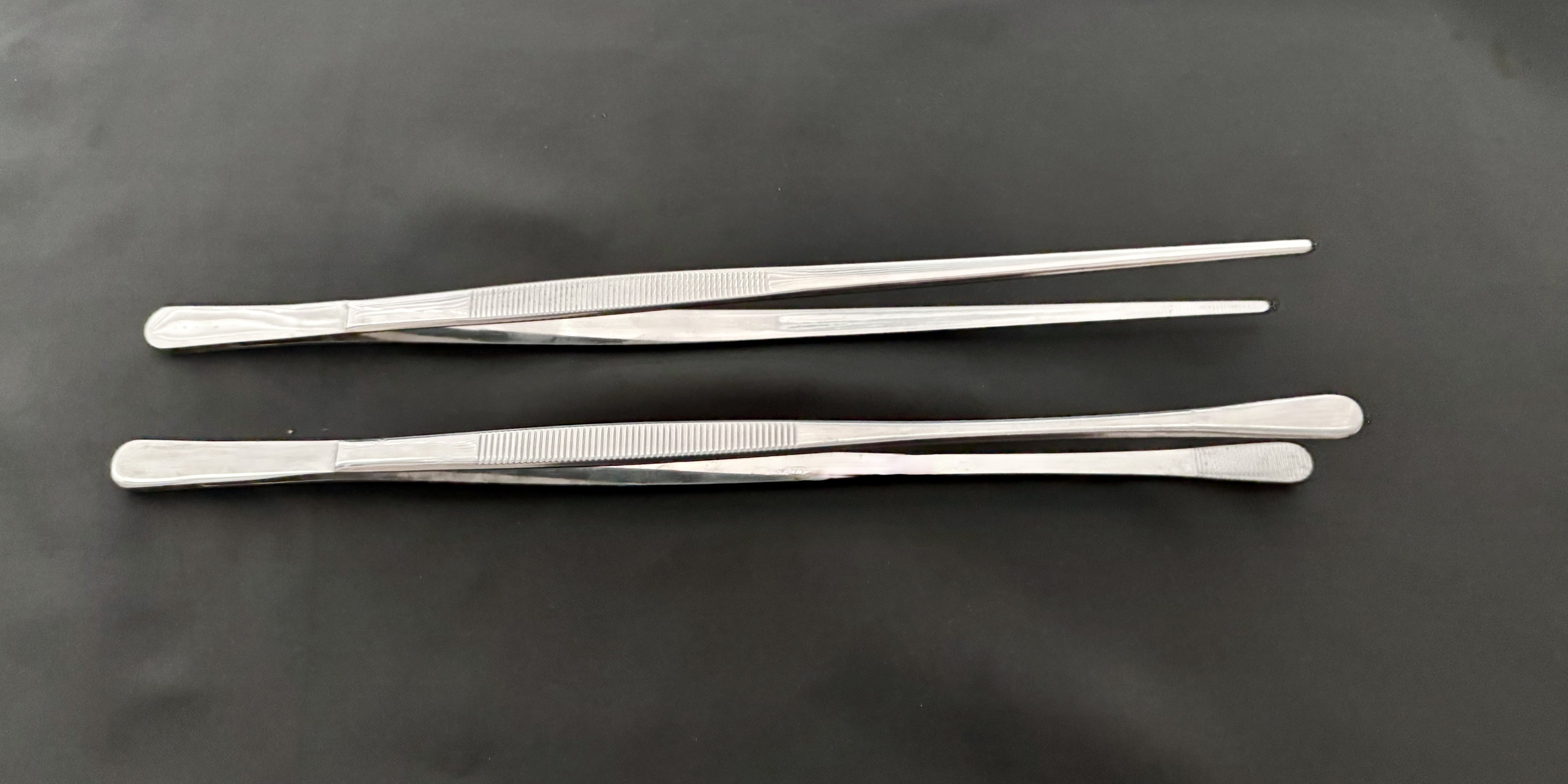 K2C 12" two cooking tweezers/tongs