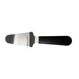 4-inch pie knife with stainless blade and black handle, NSF