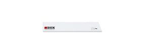 F.DICK 6 blade edge guard sleeve, white with DICK logo and blade outline