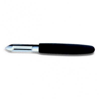 F.DICK 4" potato peeling knife with black handle and stainless steel blade