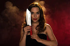 F.Dick Red Spirit Chef Knife "Ajax" Red 8"