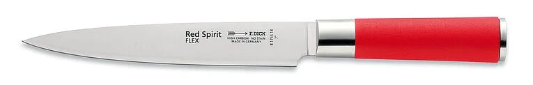 F.Dick Red Spirit Filleting Knife (Flex) Red 7" - Best fish filleting knife today
