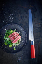 F.Dick Red Spirit Yanagiba Sushi Knife Red 9.5" - Great knife