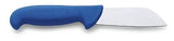 F.DICK ErgoGrip 4-inch fish knife with blue ergonomic handle and stainless steel blade