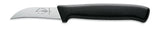 F.DICK ProDynamic 2-inch peeling knife, silver blade with logo, black ergonomic handle