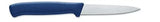 4.5 in F.DICK ProDynamic kitchen knife with blue handle and shiny stainless blade