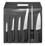 F.DICK ProDynamic 6-piece starter knife set with black handles and assorted blades
